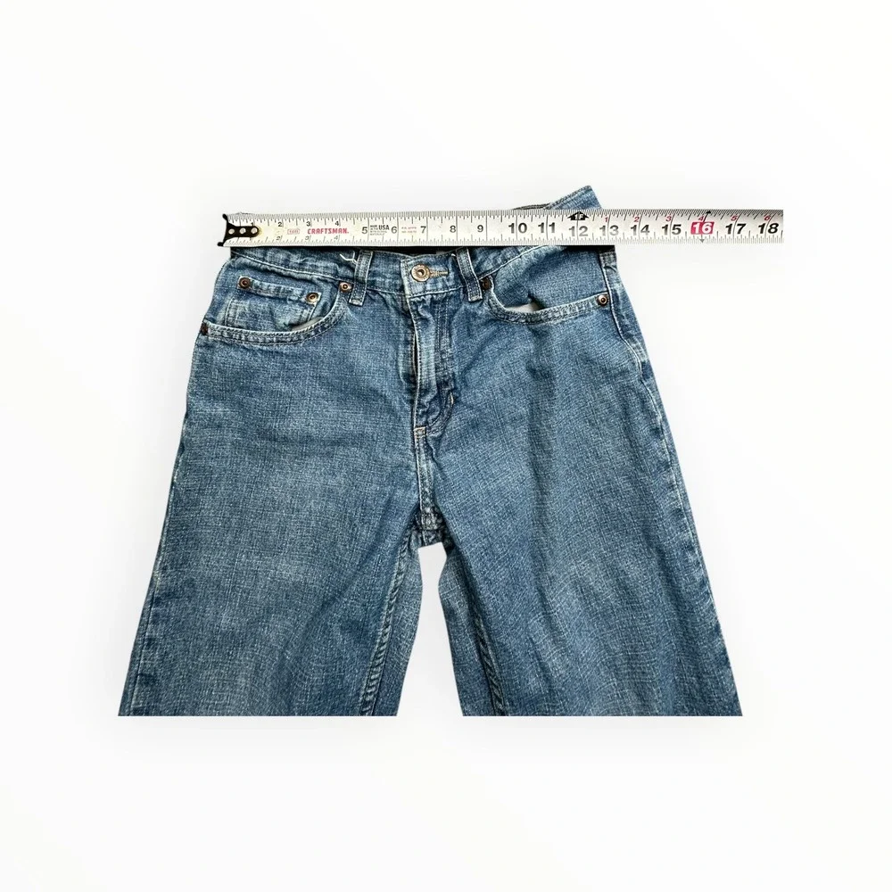 Urban Pipeline Jeans Boy 12 Blue Medium Wash Straight Leg Distressed Denim Pants